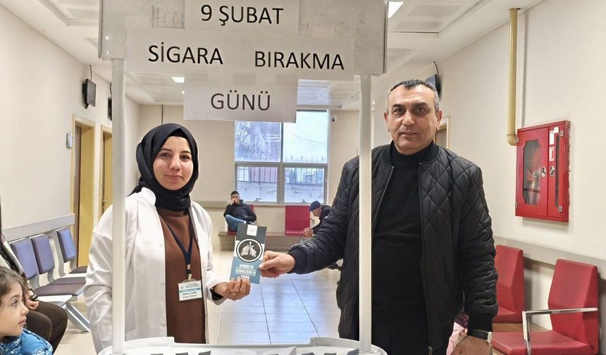 Gercüş’te Dünya Sigarayı Bırakma Günü Etkinliği