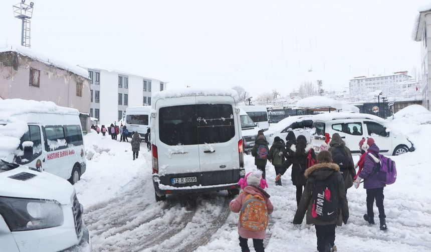 Kar hayat olumsuz etkiledi