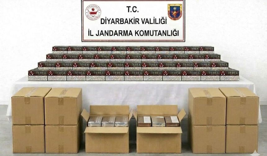 Diyarbakır'da kaçakçılık operasyonu: 61 şüpheliye işlem