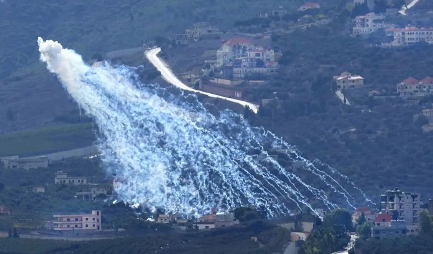 İşgal ordusu Lübnan'da fosfor bombası kullandı