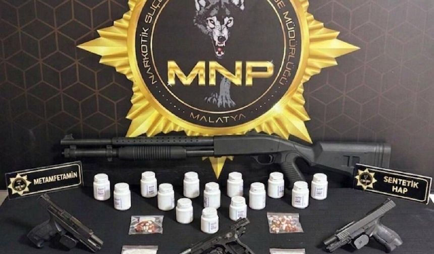 Malatya'da uyuşturucu operasyonu: 2 tutuklama