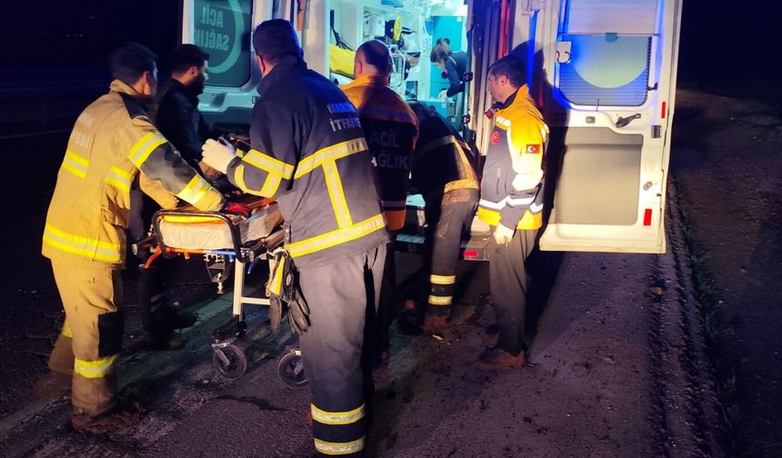 Mardin'de otomobil tarlaya savruldu: Bir ölü, 3 yaralı