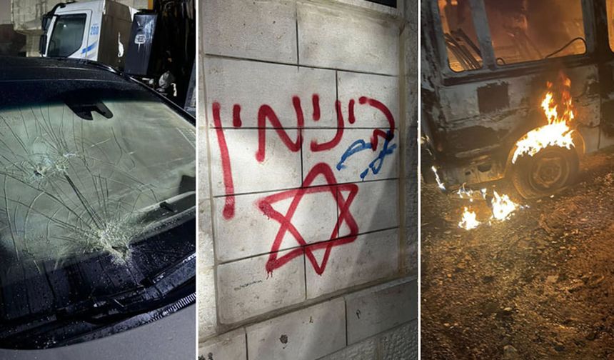 Yahudi çeteler Batı Şeria'da Filistinlilerin köylerine saldırdı: 9 yaralı