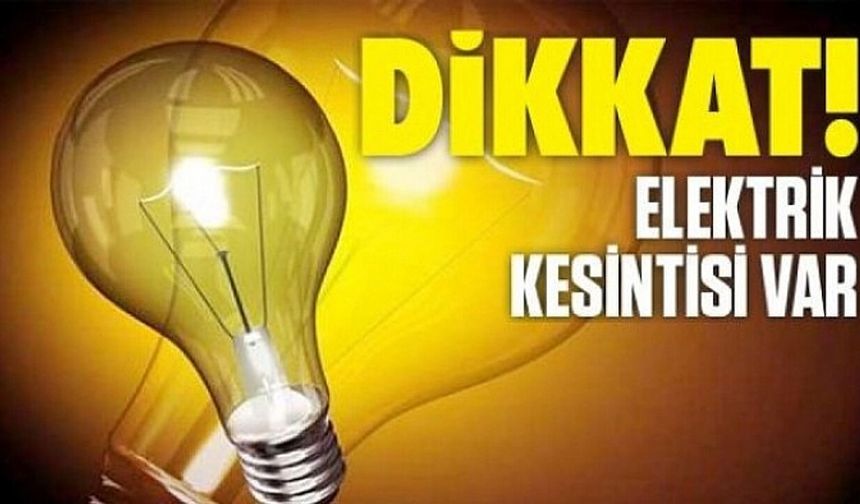 Şırnak’ta Planlı Elektrik Kesintisi: 9 Nisan’da Birçok Mahallede Enerji Verilemeyecek
