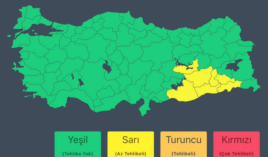 Batman'da Yine Sağnak Yağış Bekleniyor