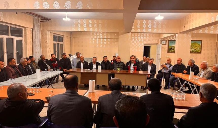 Gercüş’te Tarımsal Kalkınma Hamlesi: Muhtarlarla Stratejik Buluşma