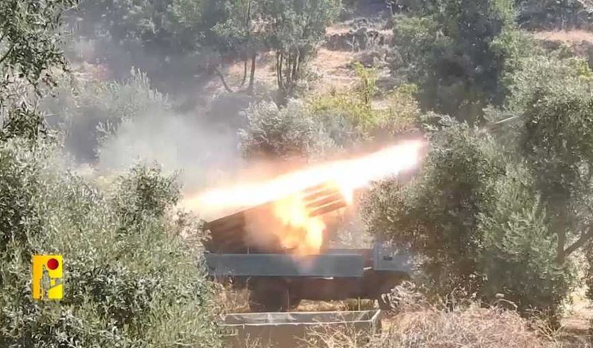 Hizbullah, işgalci siyonistlerin saldırılarına karşılık verdi