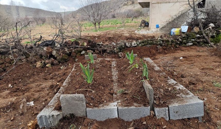 Öldürülen anne ve oğul Mardin'de yan yana defnedildi