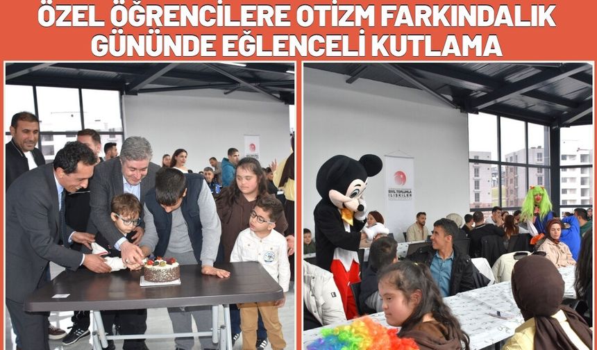 Özel Öğrencilere Otizm Farkındalık Gününde Eğlenceli Kutlama