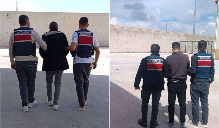 Gaziantep'te araması bulunan 2 şahıs yakalandı