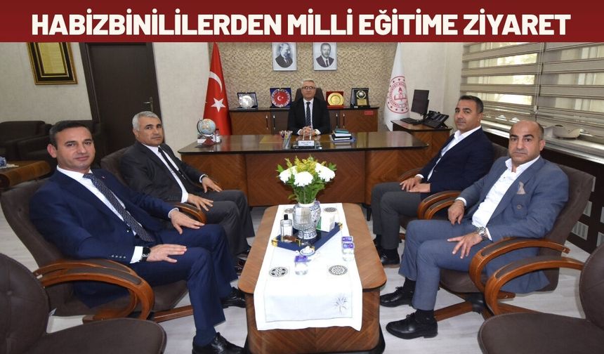 Habizbinililerden Milli Eğitime Ziyaret