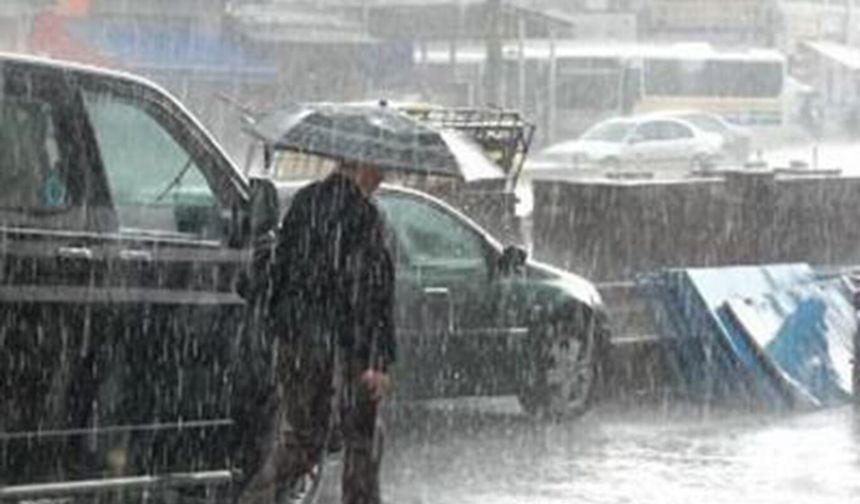 Meteoroloji'den sağanak uyarısı: Birçok bölgede yağış bekleniyor