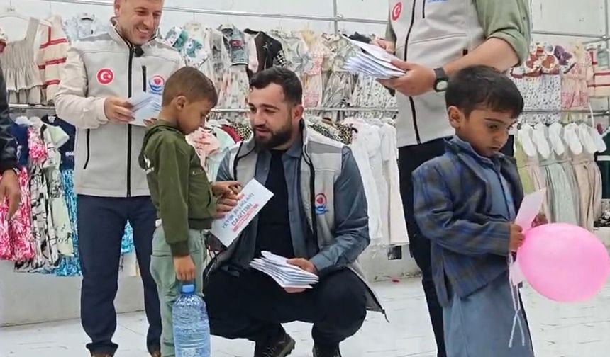 Yetimler Vakfı Yemenli yetimleri bayram günlerinde de unutmadı