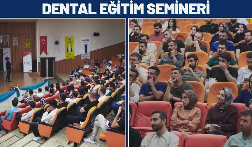 Batman’da Dental Eğitim Semineri Düzenlendi