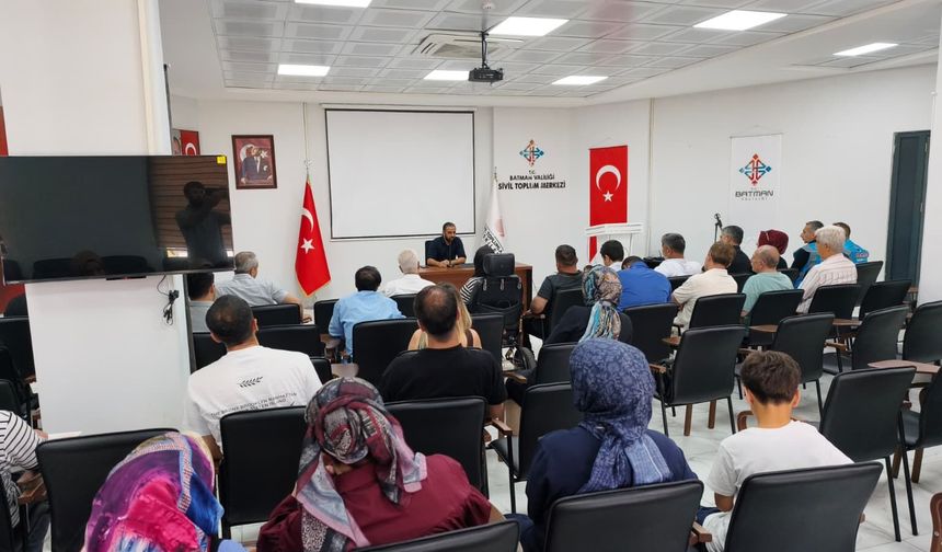 Batman’da STK Temsilcilerine Özel "Ortopedi ve Travmatoloji" Eğitimi