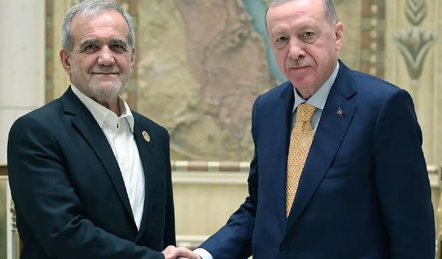 Cumhurbaşkanı Erdoğan, İran Cumhurbaşkanı Pezeşkiyan ile görüştü