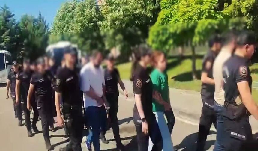 Gaziantep'te sahte site operasyonu: 14 tutuklama