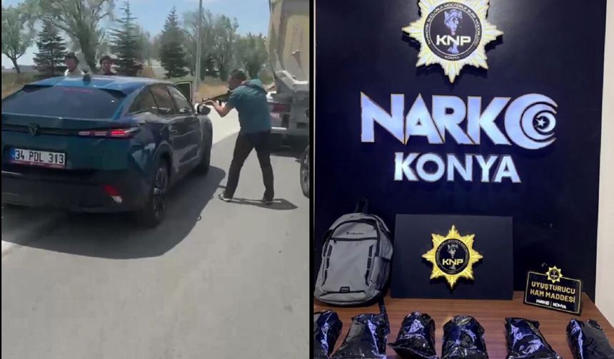 Konya'da uyuşturucu hammaddesi operasyonu: Bir tutuklama