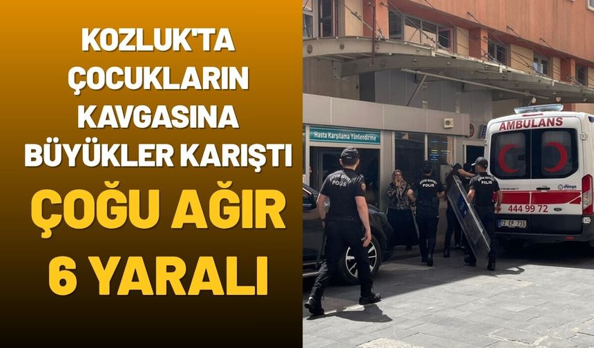 Kozluk'ta Çocukların Kavgasına Büyükler Karıştı: Çoğu Ağır 6 Yaralı