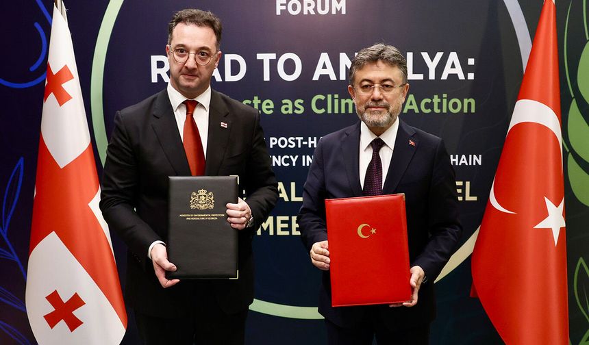 Türkiye ile Gürcistan arasında ormancılık ve sulama alanlarında iş birliği anlaşması