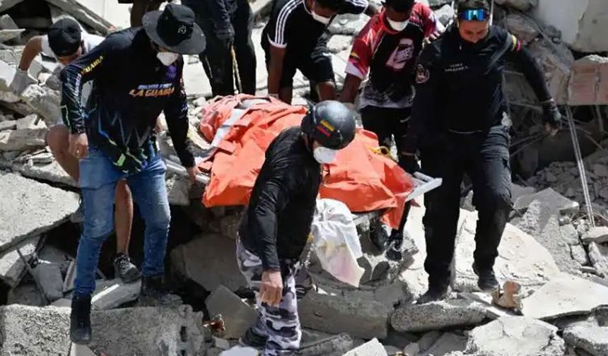 Venezuela'daki depremlerde ölü sayısı 1719'a yükseldi