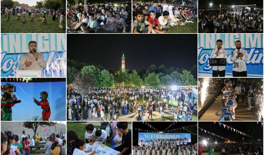 Davet ve Gençlik Hareketi'nin park etkinliğinde çocuklar ve aileler bir araya geldi