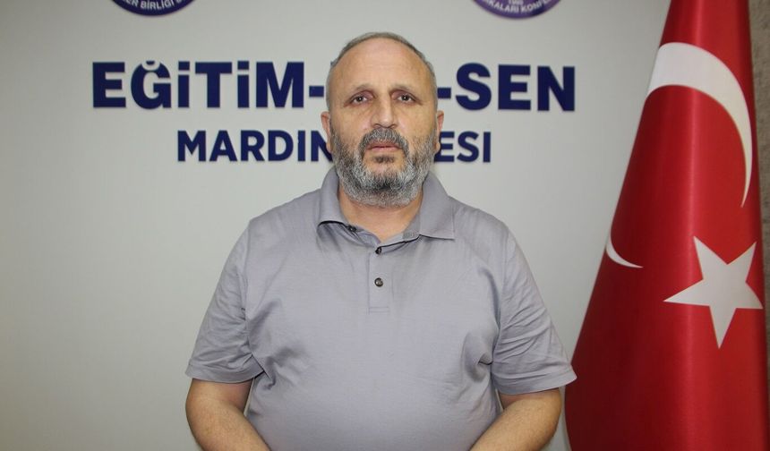 Eğitim-Bir-Sen Mardin İl Başkanı Demir'den HÜDA PAR'ın 'karma eğitim' teklifine destek