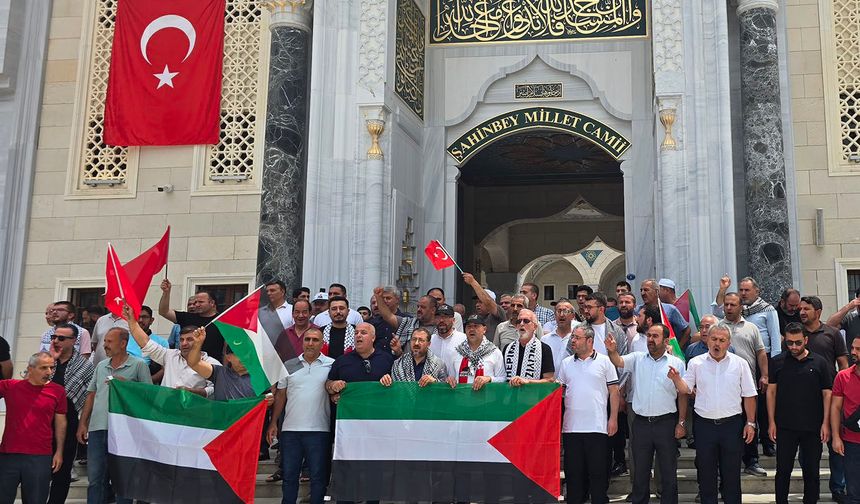 Gaziantep STK'larından Gazze çağrısı: Abluka, soykırım silahı olarak kullanılıyor