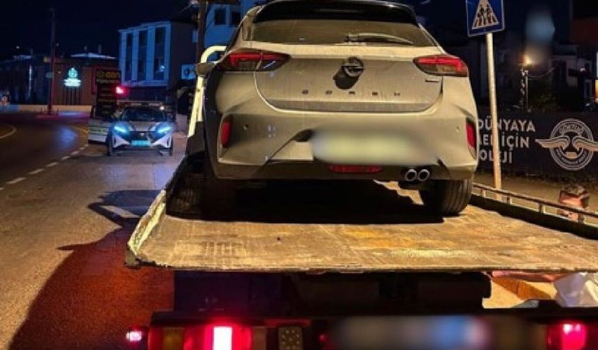 Korsan taşımacılık yapan sürücüye 100 bin lira ceza