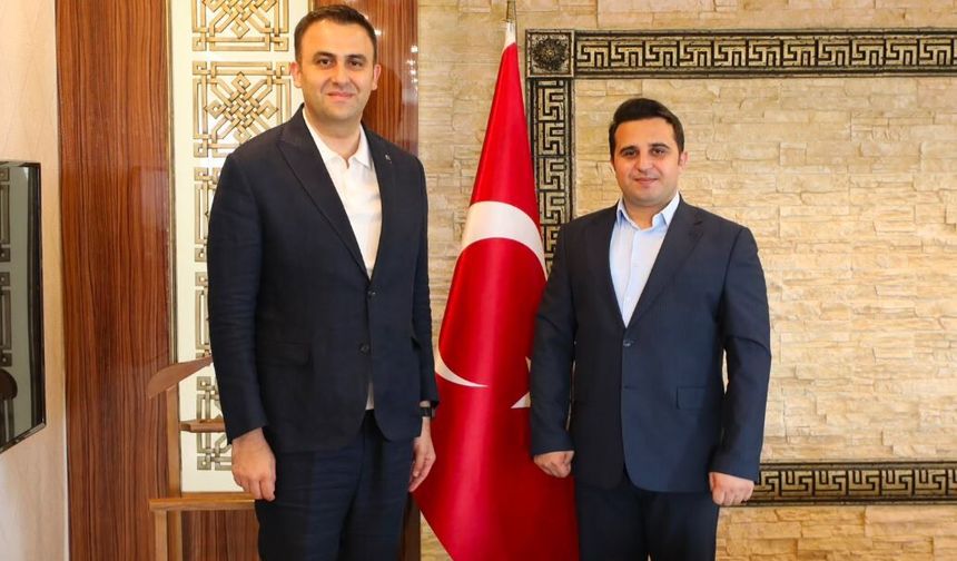 Vali Yardımcısı Mehmet Ali İmrak’tan Kaymakam Serkan Böyük’e Ziyaret