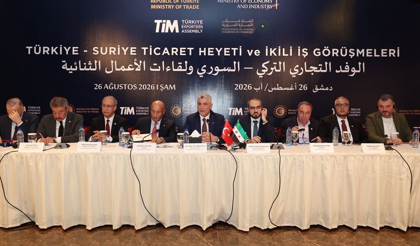 Tirkîye û Sûrîye dixwazin bazirganiya 10 milyar dolarî bi dest bixin