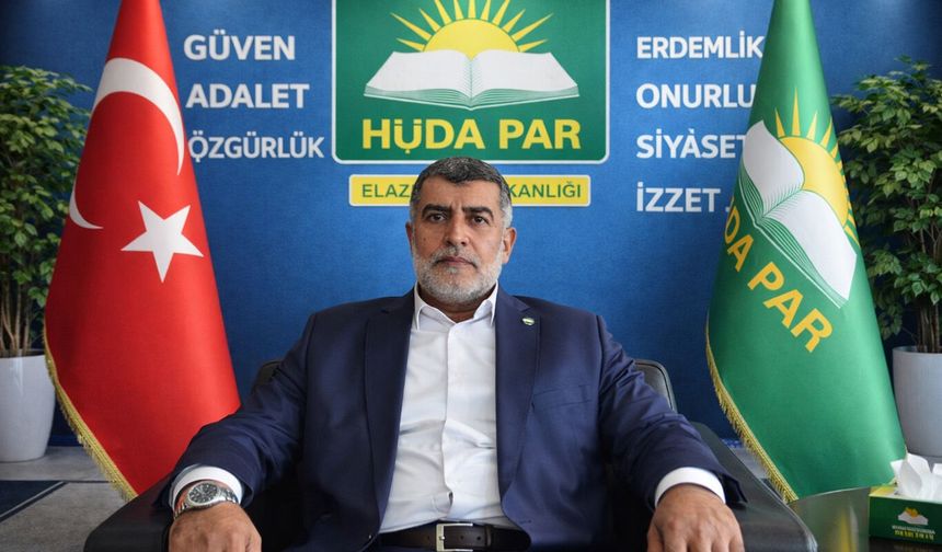 HÜDA PAR Elazığ İl Başkanı Suiçer'in muayene istasyonu talebi bakanlık gündeminde