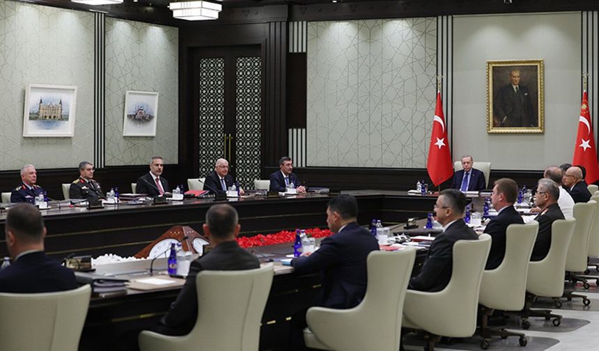 MGK bildirisi yayımlandı