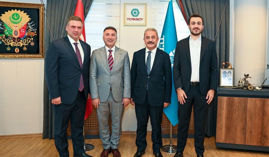 Rektör Demir’den TÜRKSOY’a Ziyaret