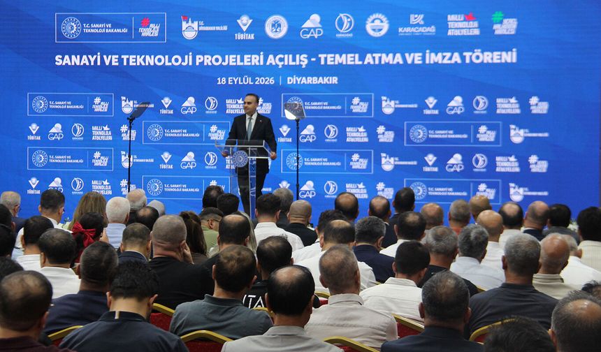 Bakan Kacır Diyarbakır'da 20 projeyi açıkladı: 177 milyarlık yatırım, 141 bin istihdam