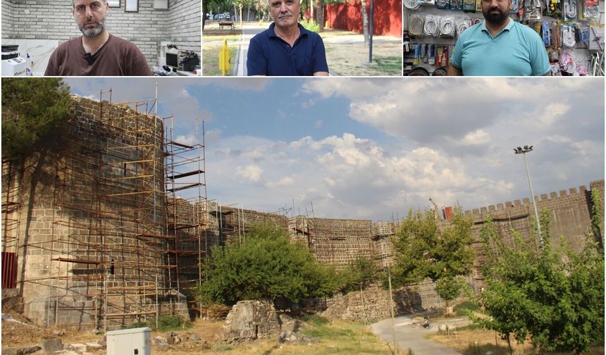 Diyarbakır surlarında bitmeyen restorasyon tepkisi