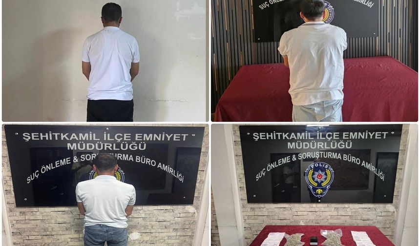 Gaziantep'te 3 şüpheli yakalandı