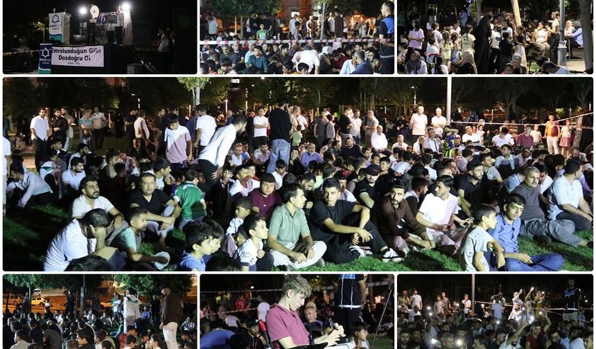 Gaziantep'te 'Davet ve Gençlik' park buluşması düzenlendi
