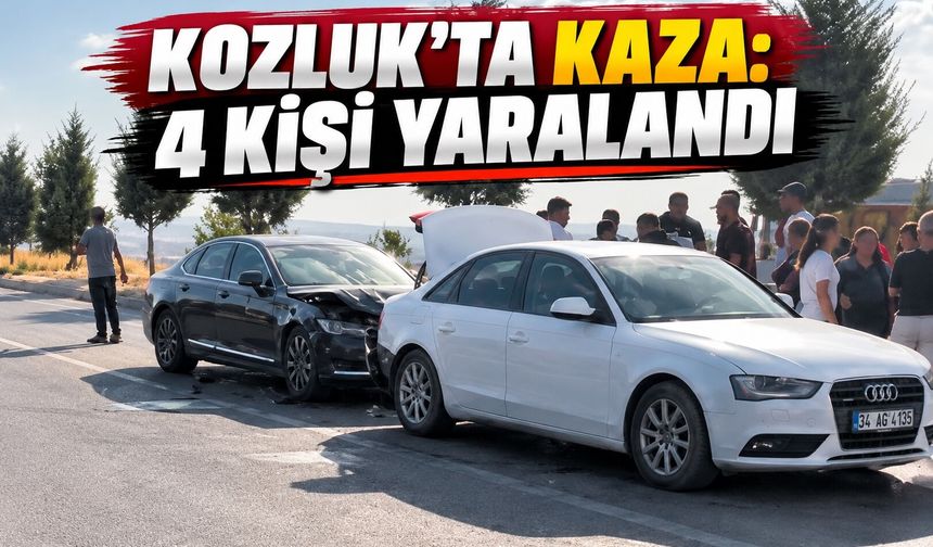 Kozluk’ta Kaza: 4 Kişi Yaralandı