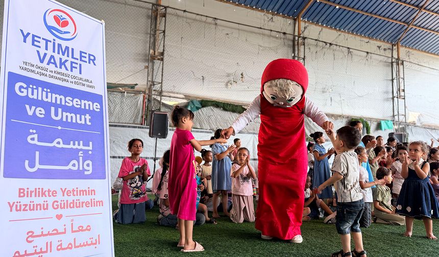 Yetimler Vakfı Gazze'de 'Kardeşlik şöleni' etkinlikleri düzenliyor