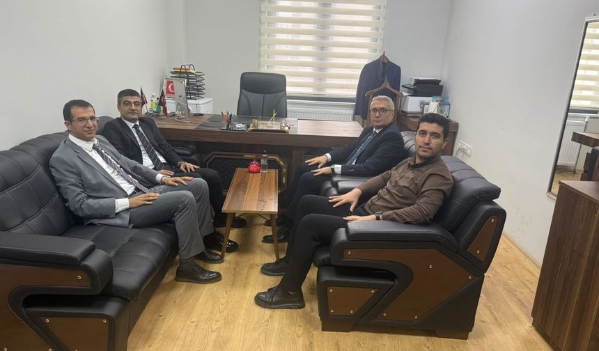 Sason’da Okul ve Kurum Ziyaretleri