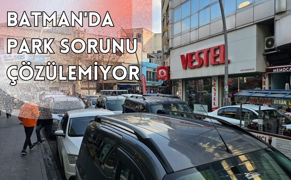 Batman'da Park Sorunu Çözülemiyor