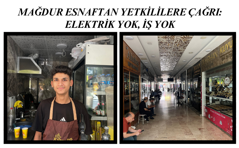 Mağdur Esnaftan Yetkililere Çağrı: Elektrik Yok, İş Yok