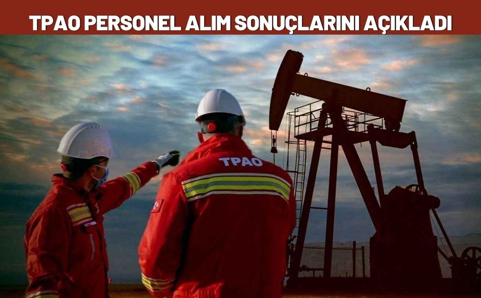 TPAO Personel Alım Sonuçlarını Açıkladı