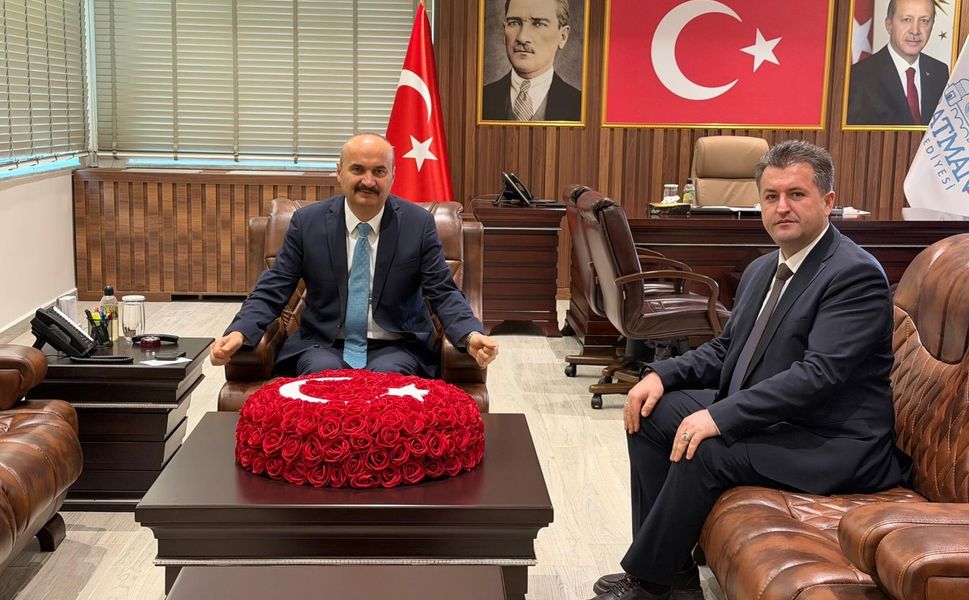 Batman Kadastro Müdürü Tefik Çoban’dan Valiye Veda Ziyareti: Yeni Durak Isparta