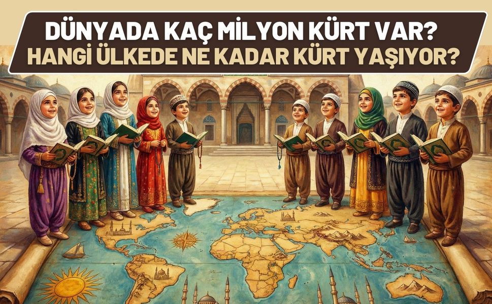 Dünyada Kaç Milyon Kürt Var? Hangi Ülkede Ne Kadar Kürt Yaşıyor?