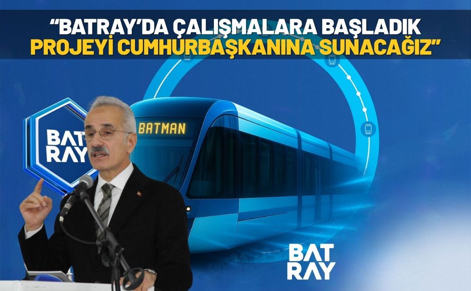 BATRAY'da Çalışmalara Başladık Projeyi Cumhurbaşkanına Sunacağız