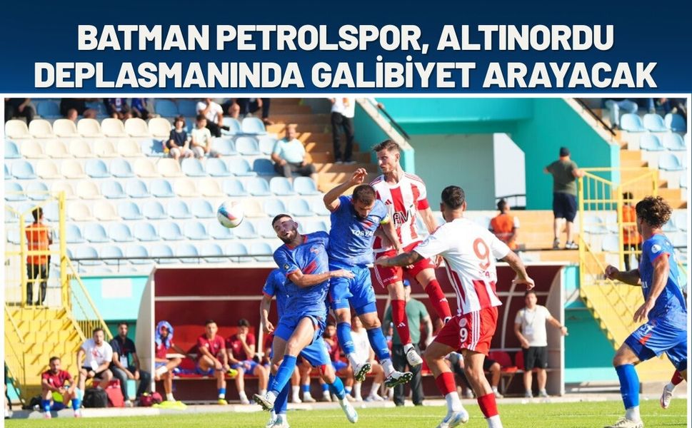 Batman Petrolspor, Altınordu Deplasmanında Galibiyet Arayacak