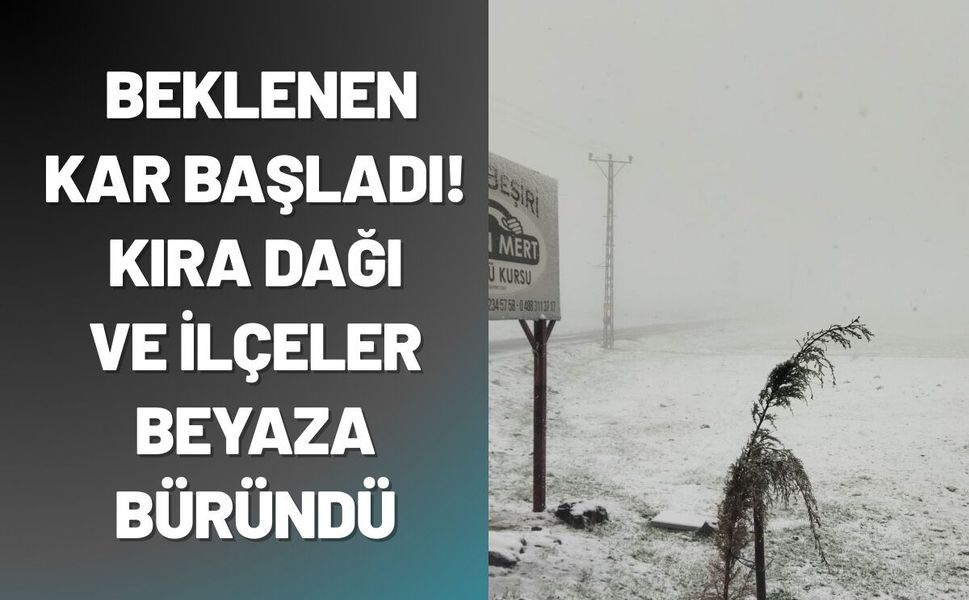 Batman'da Beklenen Kar Başladı! Kıra Dağı ve İlçeler Beyaza Büründü
