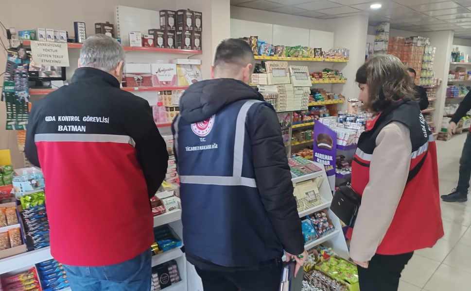 Batman'da Ramazan öncesi marketlere sıkı denetim